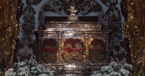 Foto: Arca de las reliquias de los mártires de Córdoba