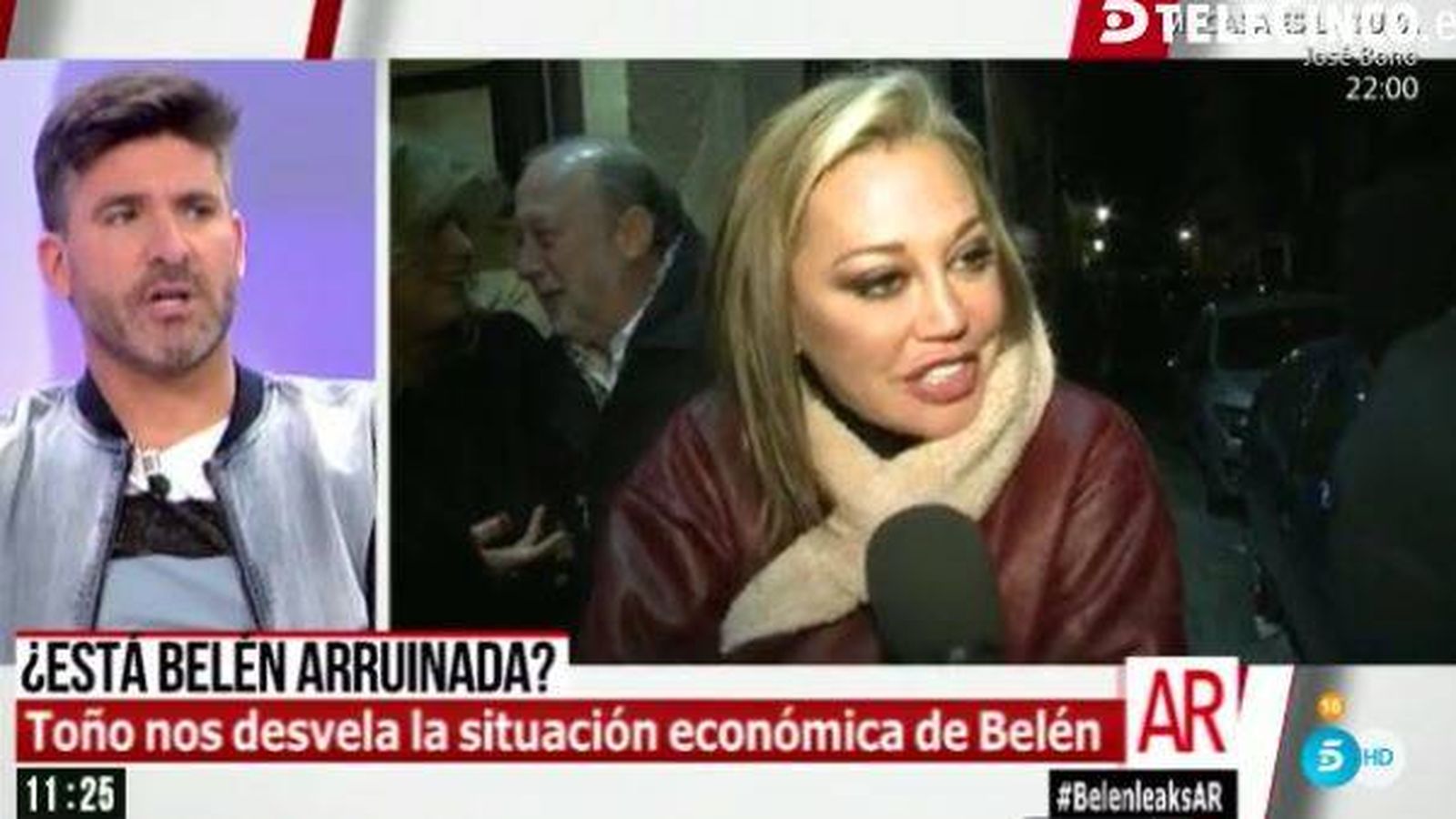 Foto: Toño Sanchís habla sobre la situación económica de Belén Esteban con Ana Rosa