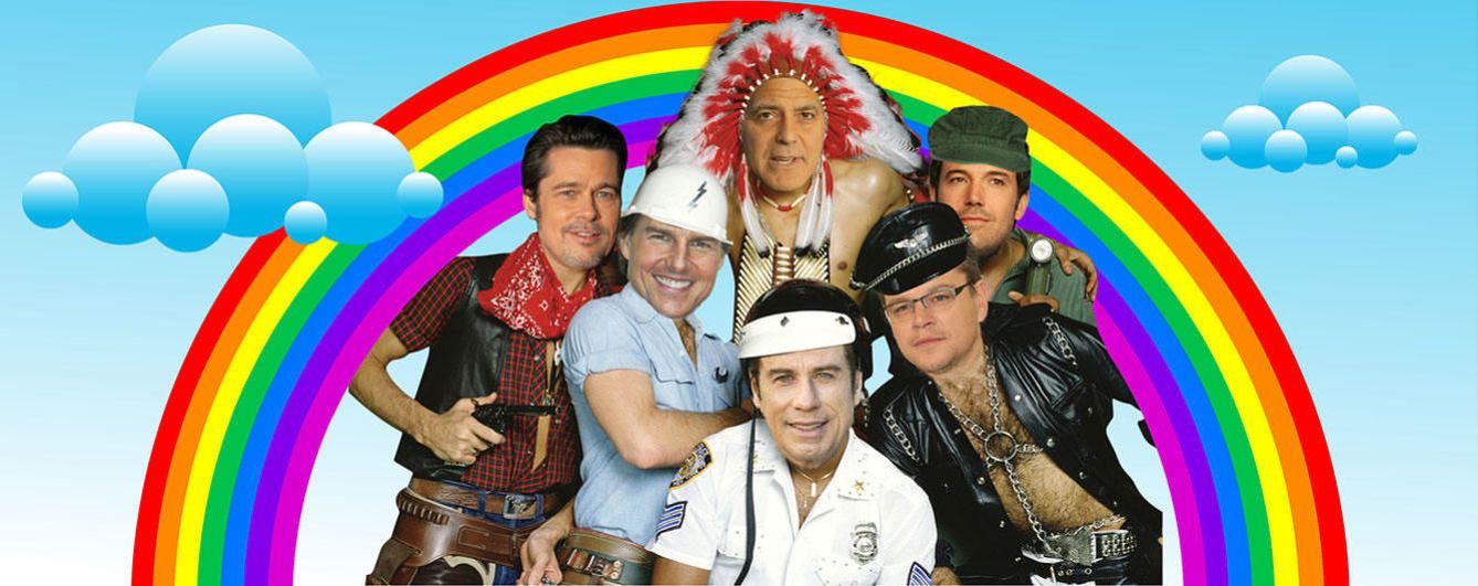 Tom Cruise, Brad Pitt o John Travolta forman el 'lobby' gay más disparatado de Hollywood
