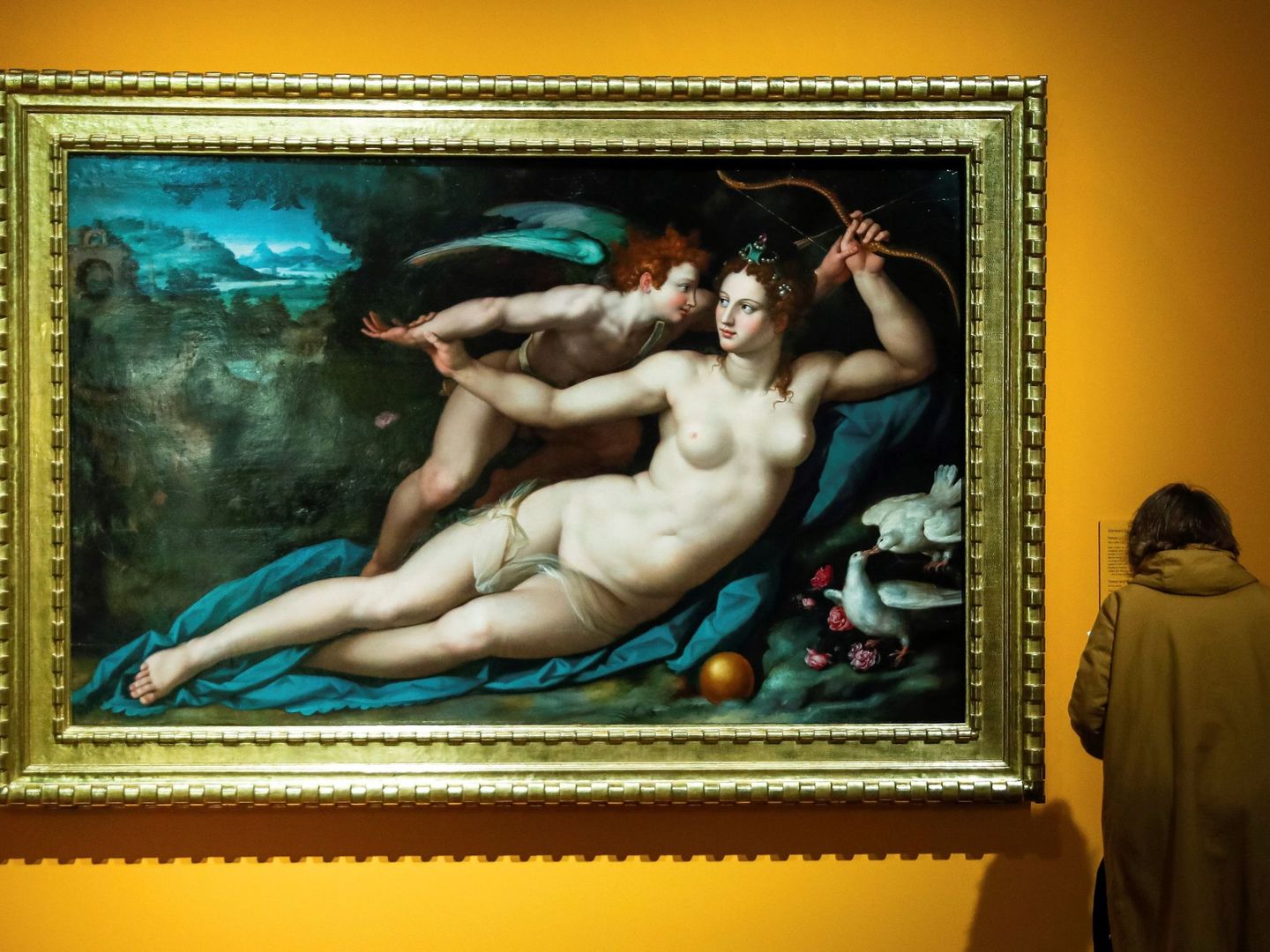 'Venus y Cupido', de Allori (EFE)