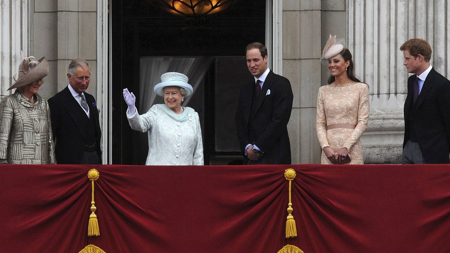 Isabel II en su Aniversario de Diamante como reina. (EFE)