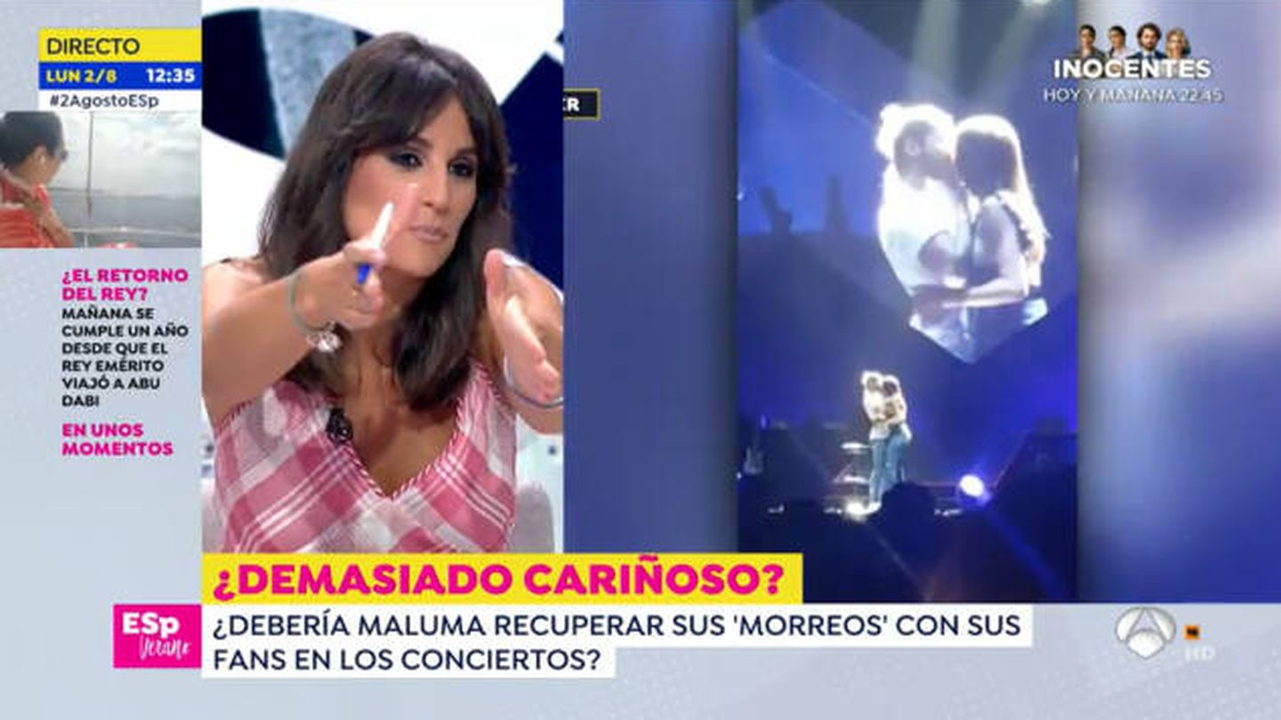 Lorena García, en 'Espejo público'. (Antena 3)