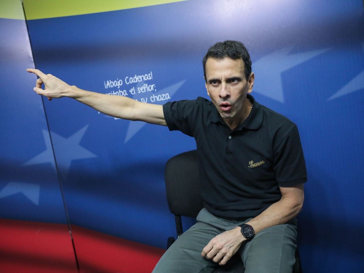 Foto: El dos veces candidato presidencial opositor venezolano Henrique Capriles. (EFE)