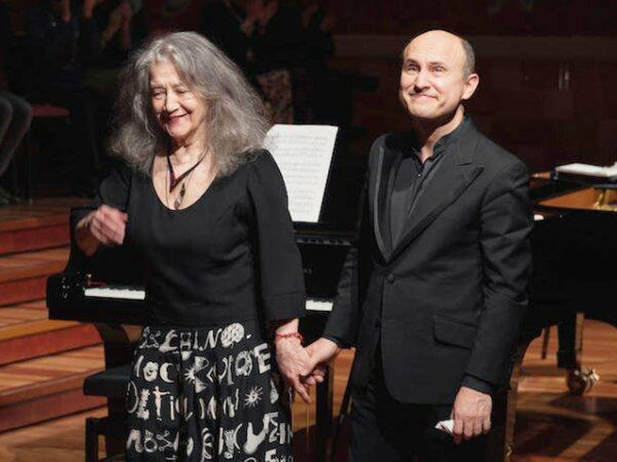 Foto: Argerich y Goerner compartirán escenario en Madrid para homenajear a Pollini. (Cedida)