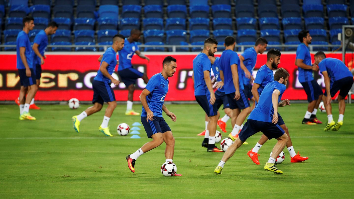 El equipo de fútbol de Israel (Reuters) 