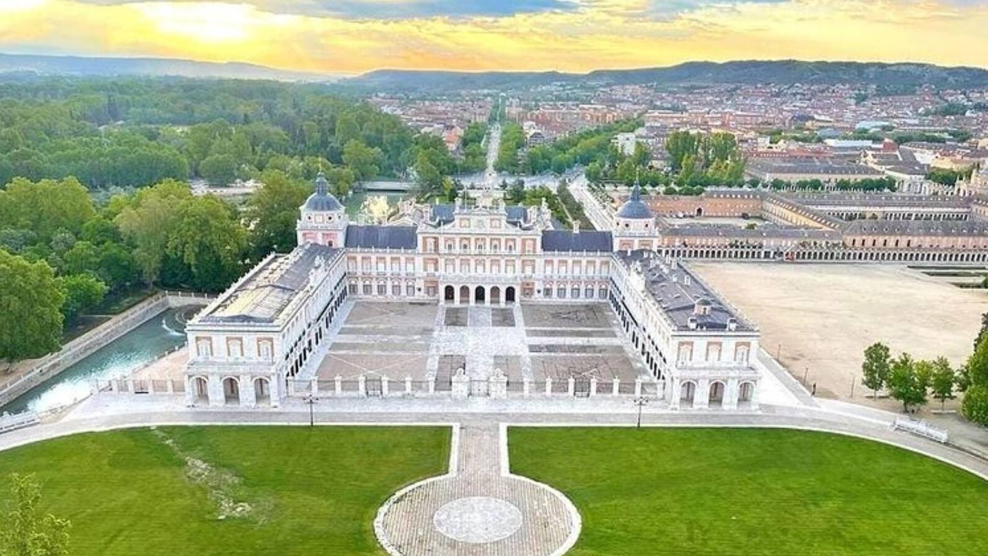 Descubre los encantos del Palacio Real de Aranjuez. (Instagram/@aranjuezturismooficial)
