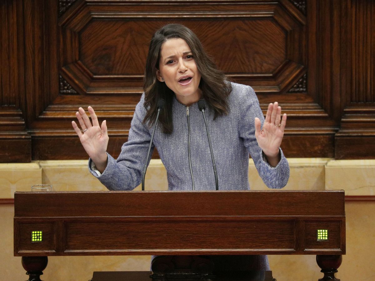 Foto: La líder de Ciudadanos, Inés Arrimadas. (Reuters/Albert Gea)