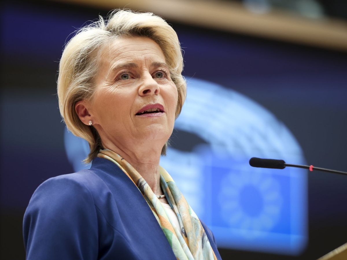 Foto: La presidenta de la Comisión Europea, Ursula von der Leyen, en una imagen de archivo. (EFE/EPA/Olivier Hoslet)