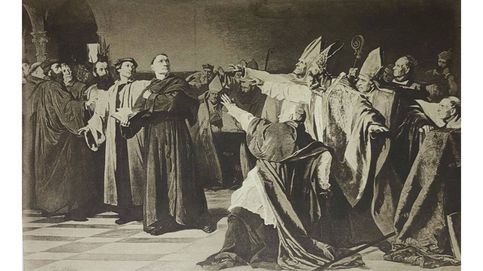 El minuto íntimo de Lutero y Carlos I