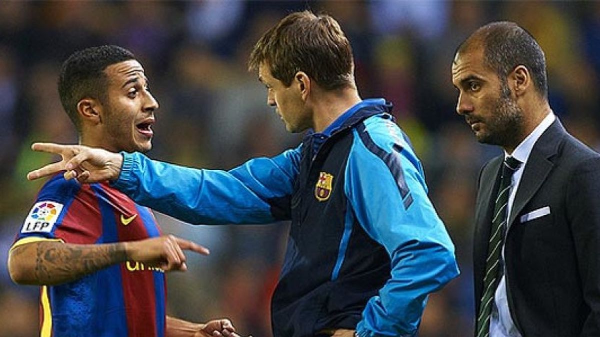 Guardiola, obligado a cambiar su discurso ante el inminente fichaje de Thiago