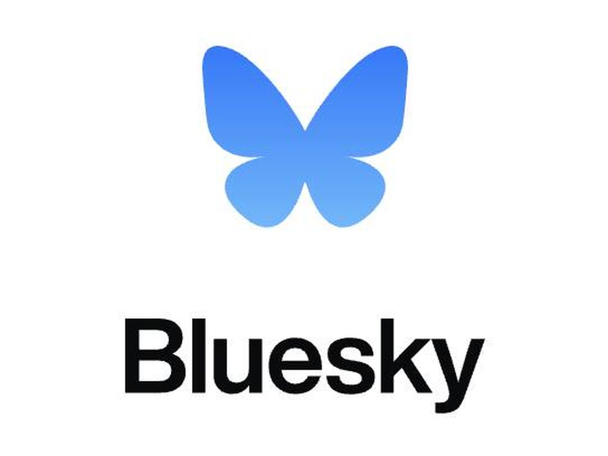 Foto: Bluesky cambia el pájaro de Twitter por una mariposa azul (Bluesky)