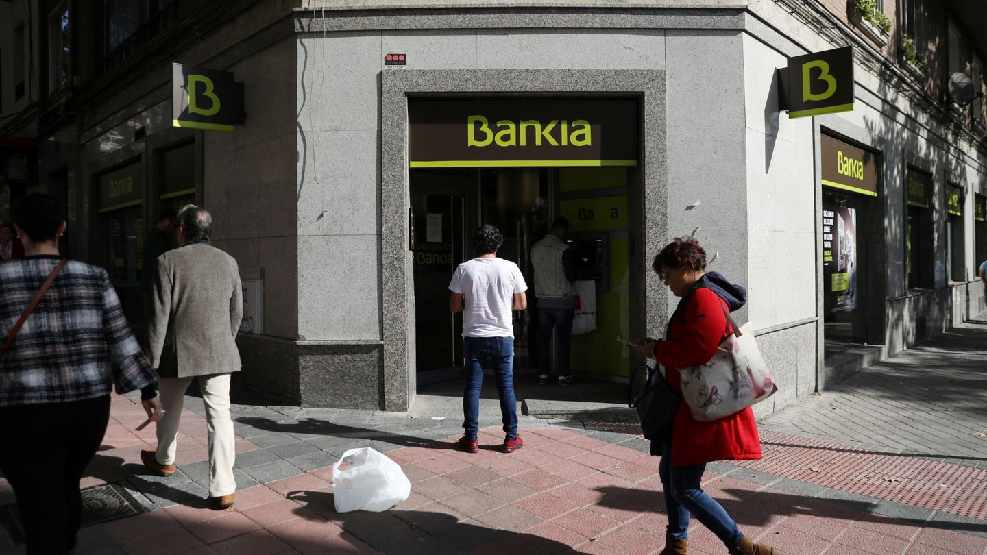 Una sucursal de Bankia en Madrid. (Reuters)