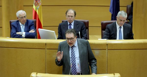 Foto: El portavoz del PDeCAT en el Senado, Josep Lluis Cleries. (EFE)