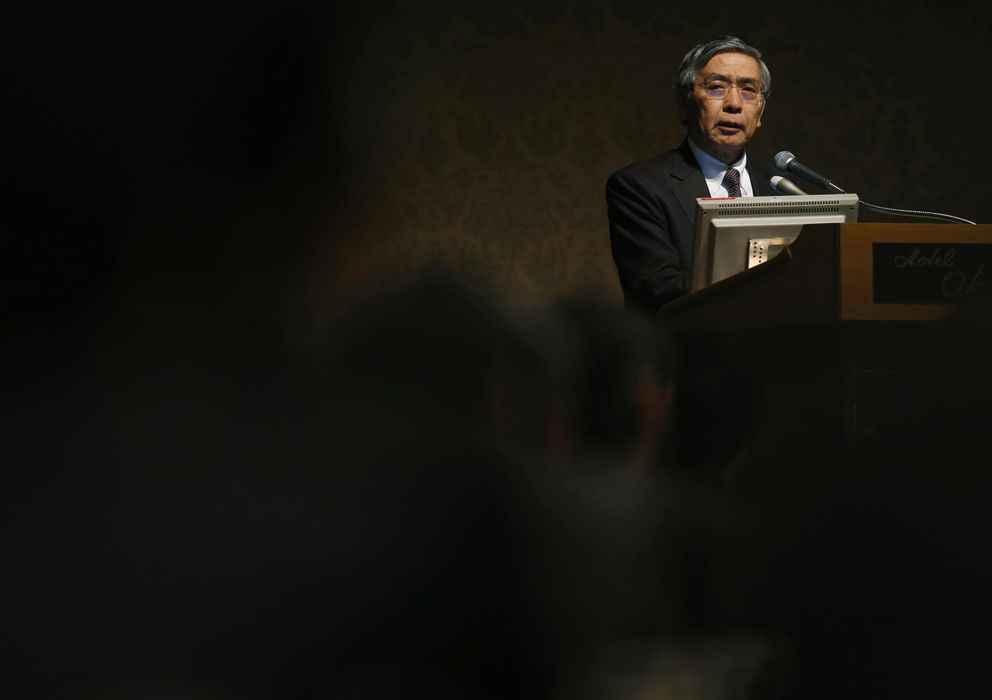 Foto: El gobernador del Banco de Japón, Haruhiko Kuroda