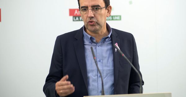 Foto: El portavoz parlamentario del PSOE andaluz, Mario Jiménez. (EFE)