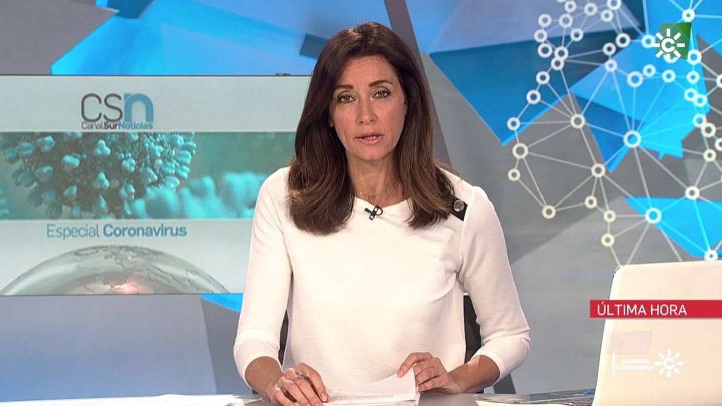 Ana Cristina Ramírez, en 'Noticias 1'. (RTVA)