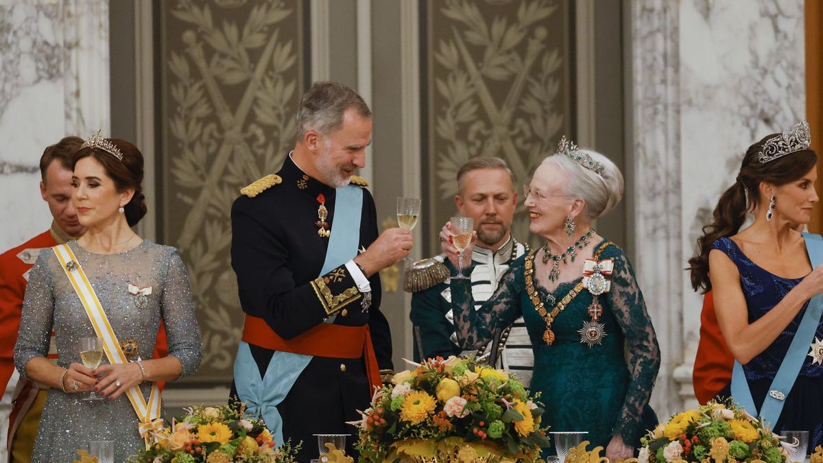 Felipe VI habla de la princesa Leonor y el príncipe Christian en su discurso en la cena de gala de Dinamarca