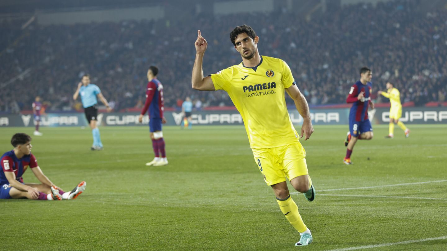 El gol de Guedes noqueó al Barça. (EFE/Toni Albir) 