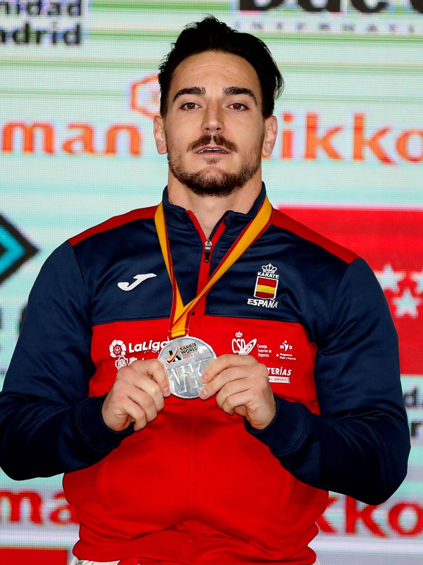 Damián Quintero ganó la plata en kata. (EFE)