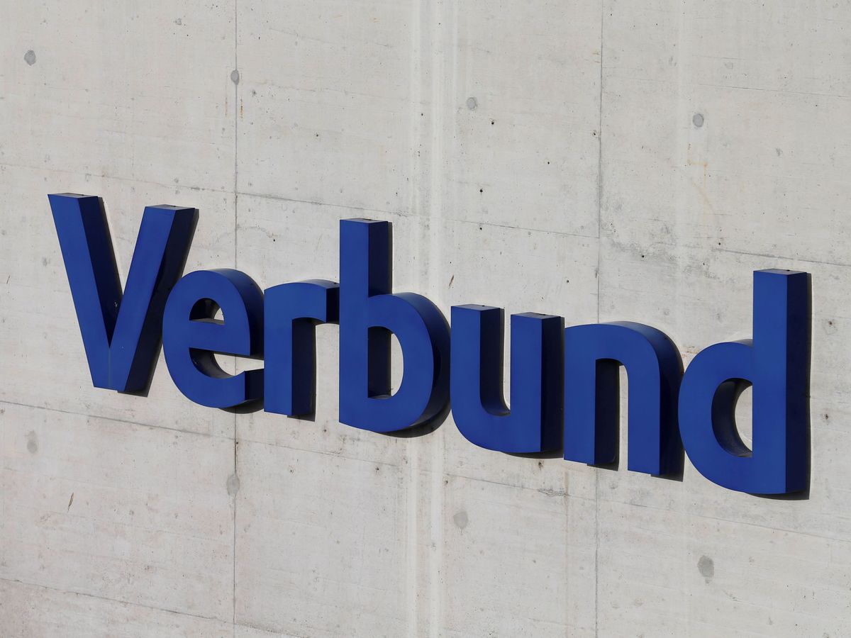 Foto: Logo de Verbund. (Reuters/Heinz-Peter Bader)