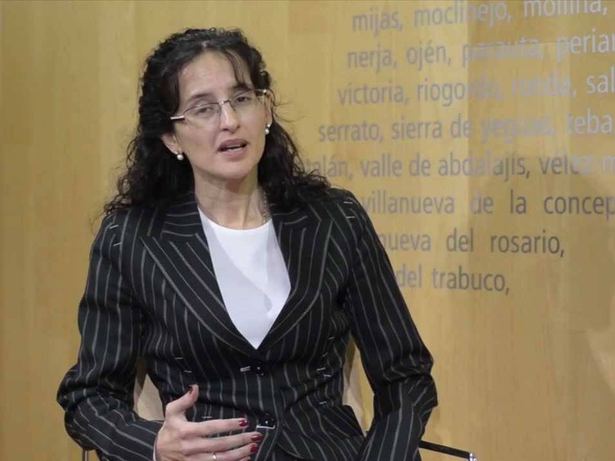 Foto: La ya exvicesecretaria de REE Concepción Ordiz. (YouTube)