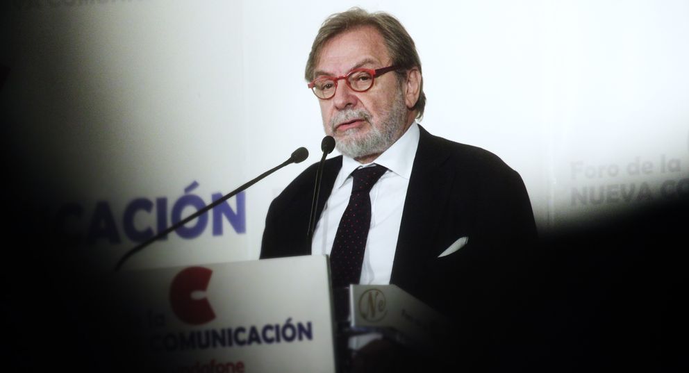 El presidente ejecutivo del Grupo Prisa, Juan Luis Cebrián. (E. Villarino)
