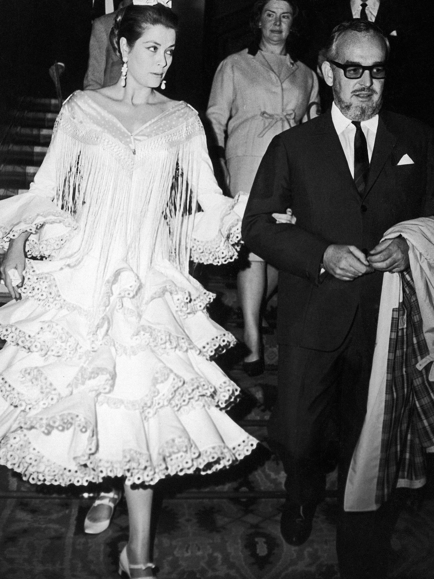  Grace Kelly y Rainiero de Mónaco, disfrutando de los encantos de Sevilla.