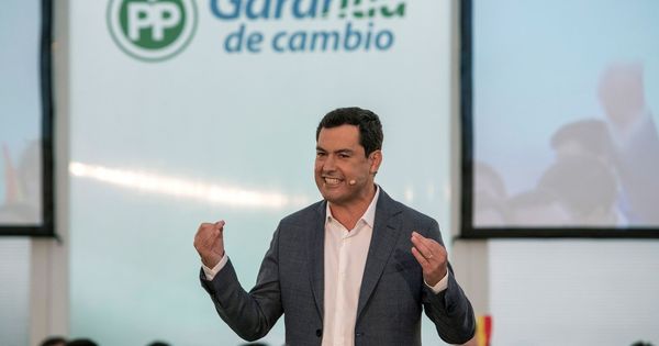 Foto: El presidente del Partido Popular en Andalucía, Juanma Moreno. (EFE)