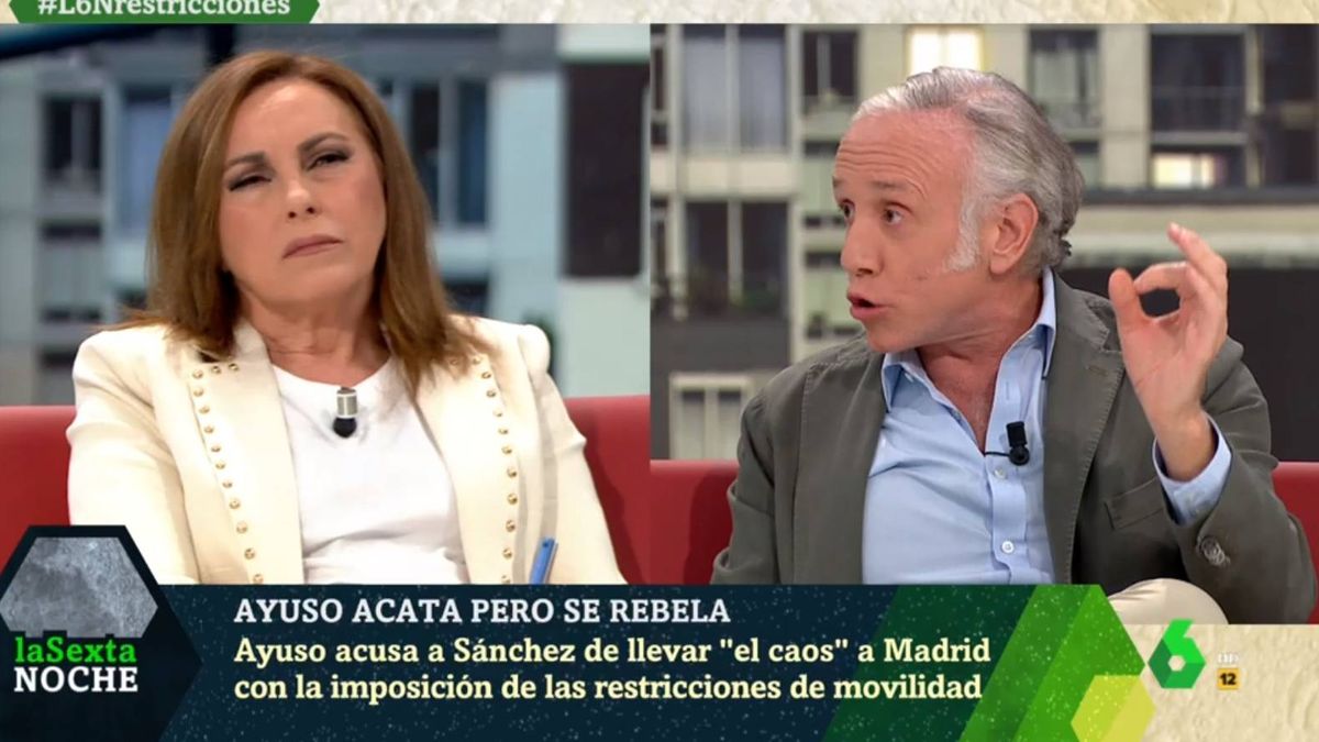 "Pinocho, mentirosa": Eduardo Inda y Angélica Rubio se enzarzan en 'La Sexta noche'
