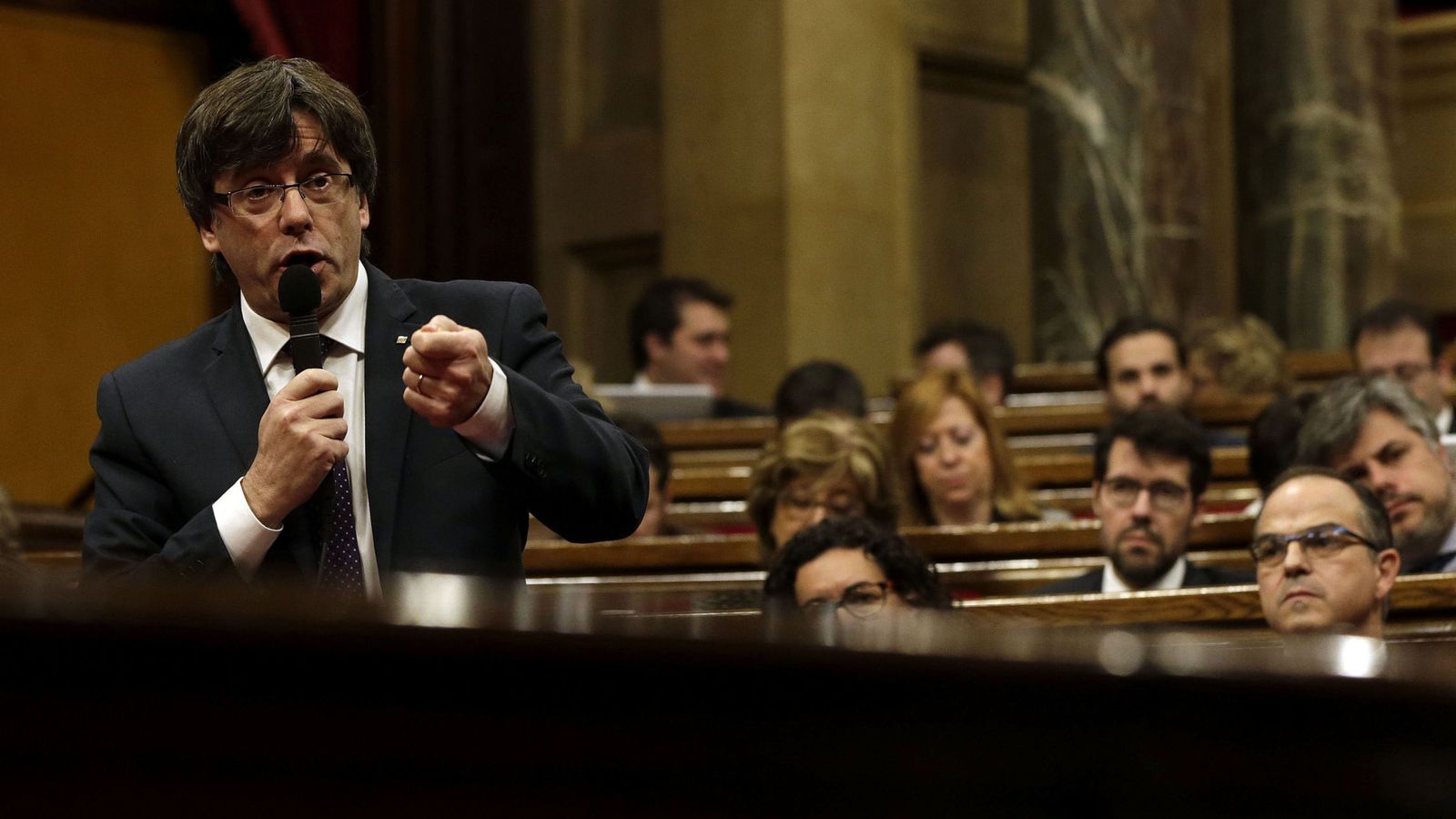 Foto: El presidente de la Generalitat, Carles Puigdemon. (Efe)