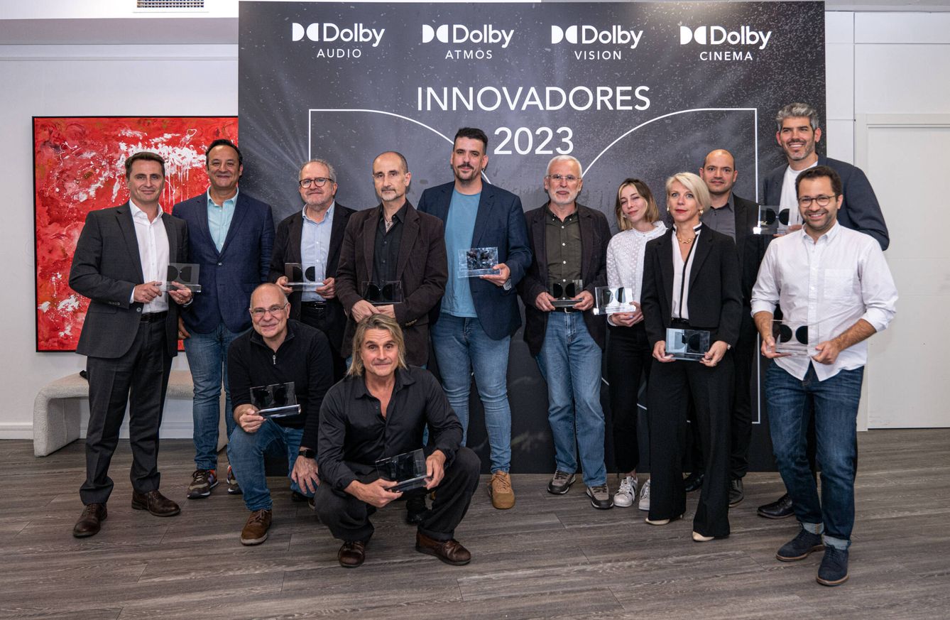 Los galardonados por Dolby.  Foto: Dolby