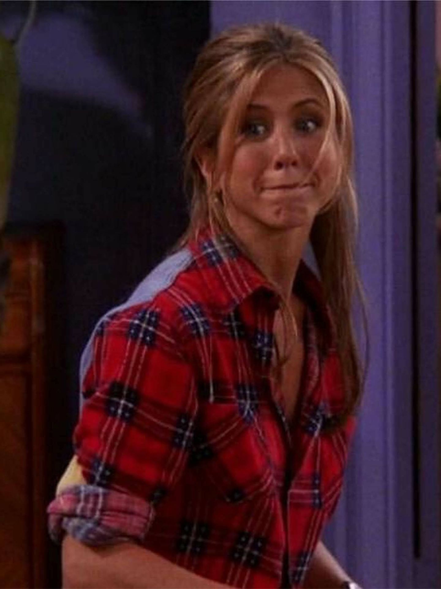 Jennifer Aniston como Rachel Green, en 'Friends'. (Fotograma/Warner)