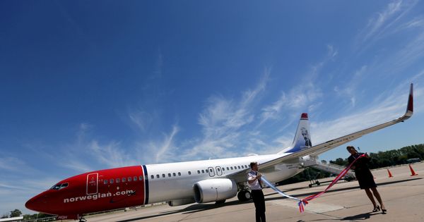 Foto: Un Boeing 737-800 de Norwegian Air. (Reuters) 