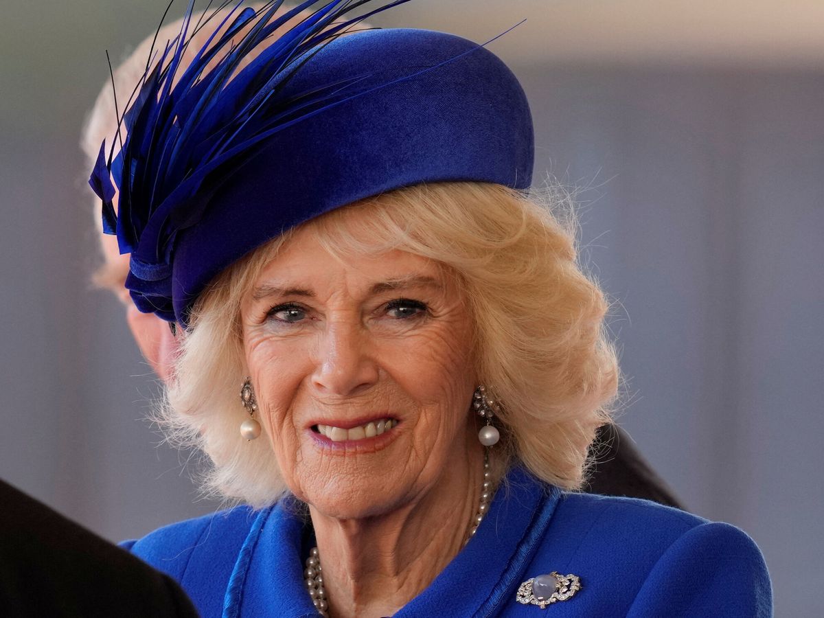 Foto: La reina consorte ofrece un encuentro lleno de damas royal. (Reuters/Pool/Kirsty Wigglesworth)