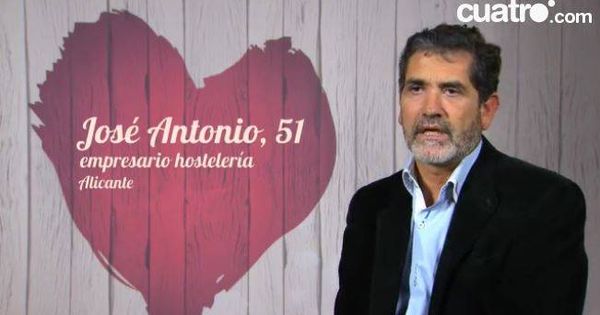 Foto: José Antonio Sobrino, exconcejal del PP que buscó el amor en 'First Dates'.