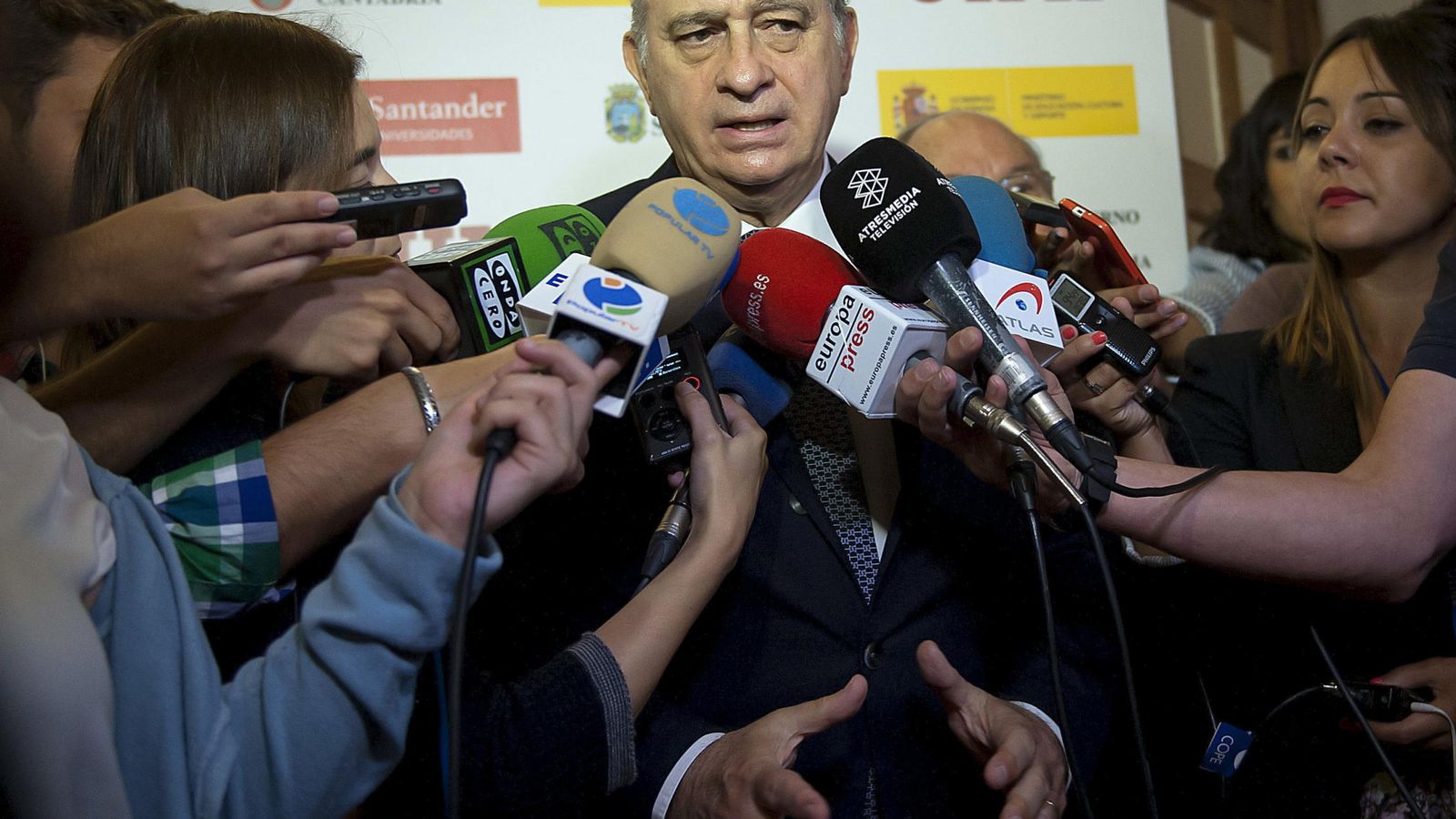 Foto: El ministro del Interior, Jorge Fernández Díaz. (EFE)
