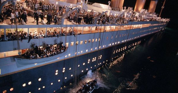 Foto: Fotograma de la película 'Titanic'. 