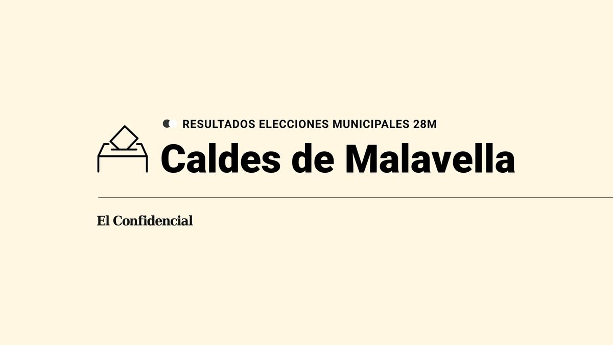 Escrutinio y ganador en Caldes de Malavella: resultados de las elecciones municipales de 2023