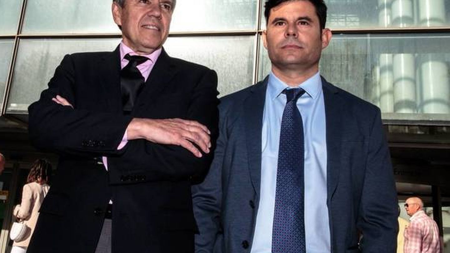 Javier Sánchez Santos y Fernando Osuna. (EFE)