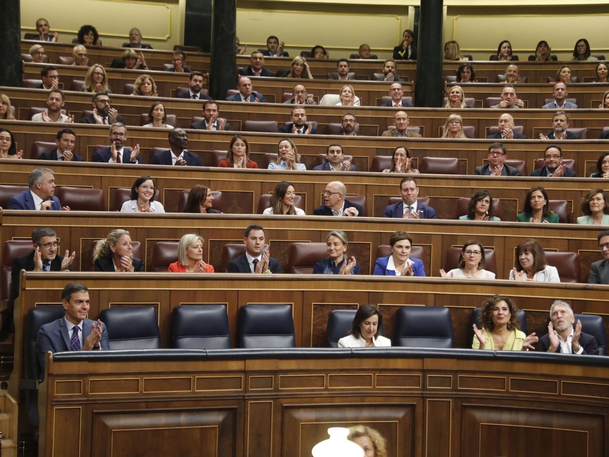 Foto: Pleno en el Congreso. (EFE/Juan Carlos Hidalgo)