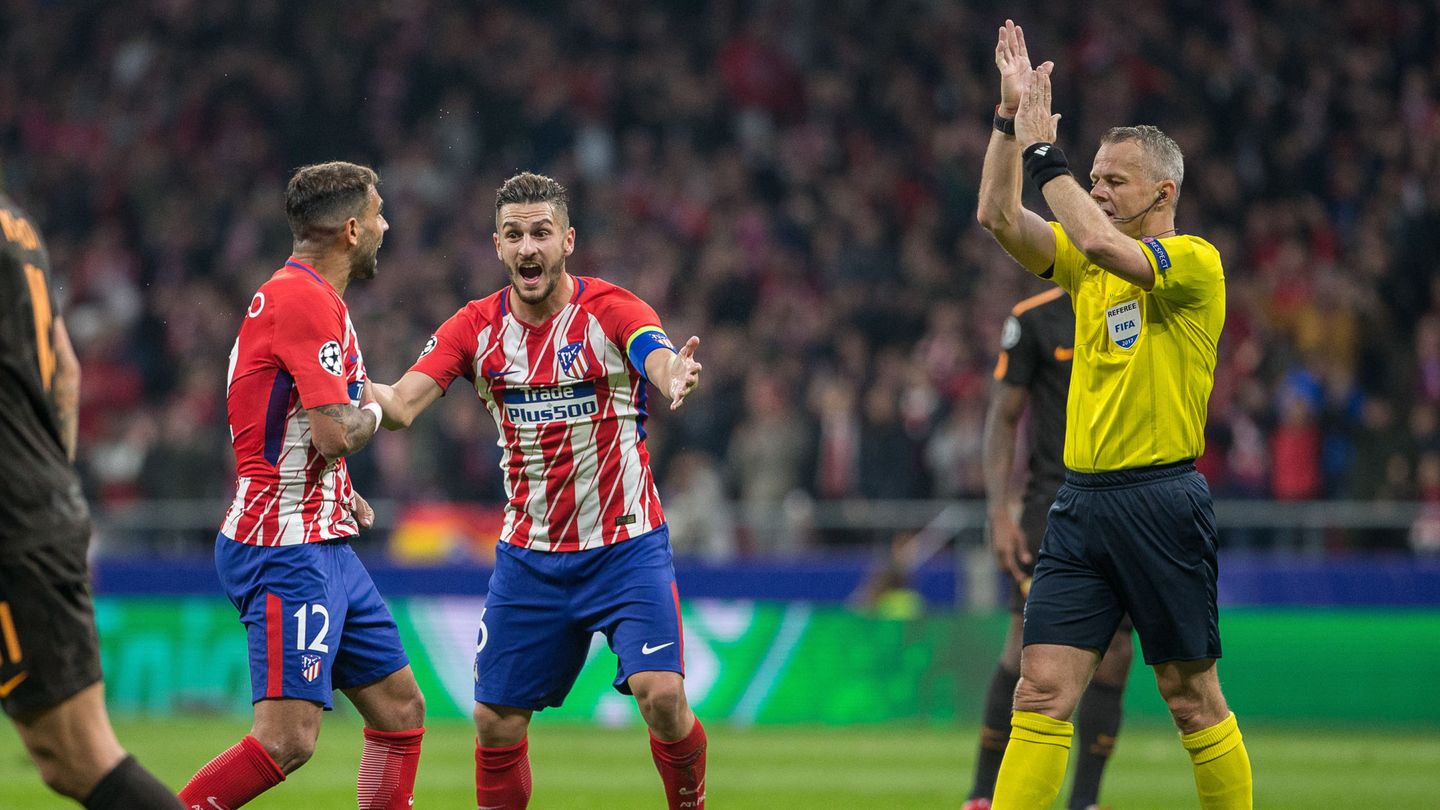 El árbitro anuló un gol a Augusto Fernández. (Reuters)