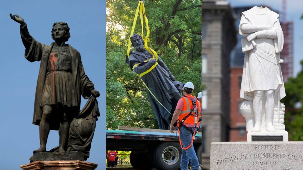 Descendientes y estudiosos de Colón: "No es revisionismo, es vandalismo"