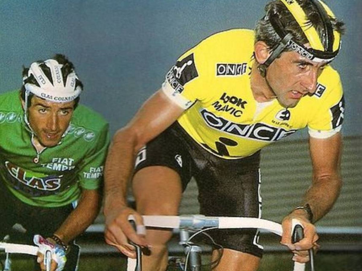Foto: El ciclista Marino Lejarreta