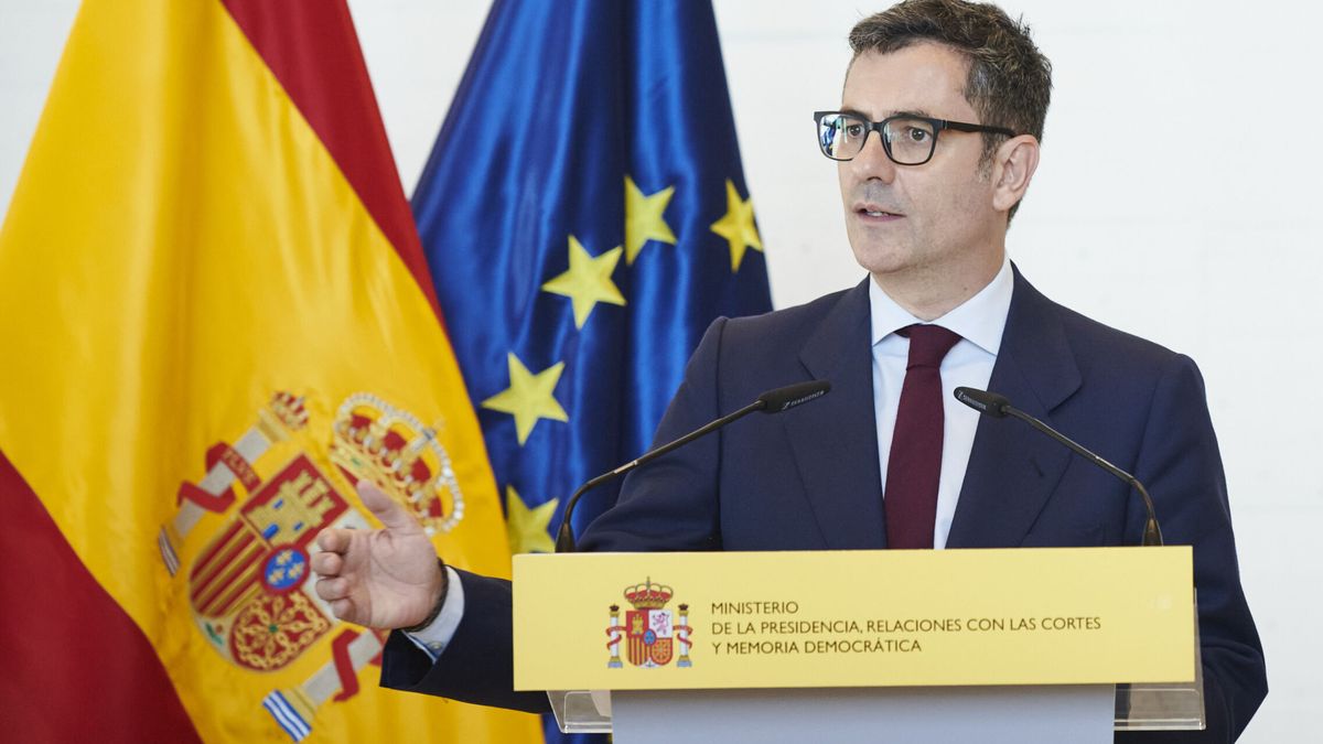 Bolaños pasa al ataque contra Feijóo: "España le queda muy grande"