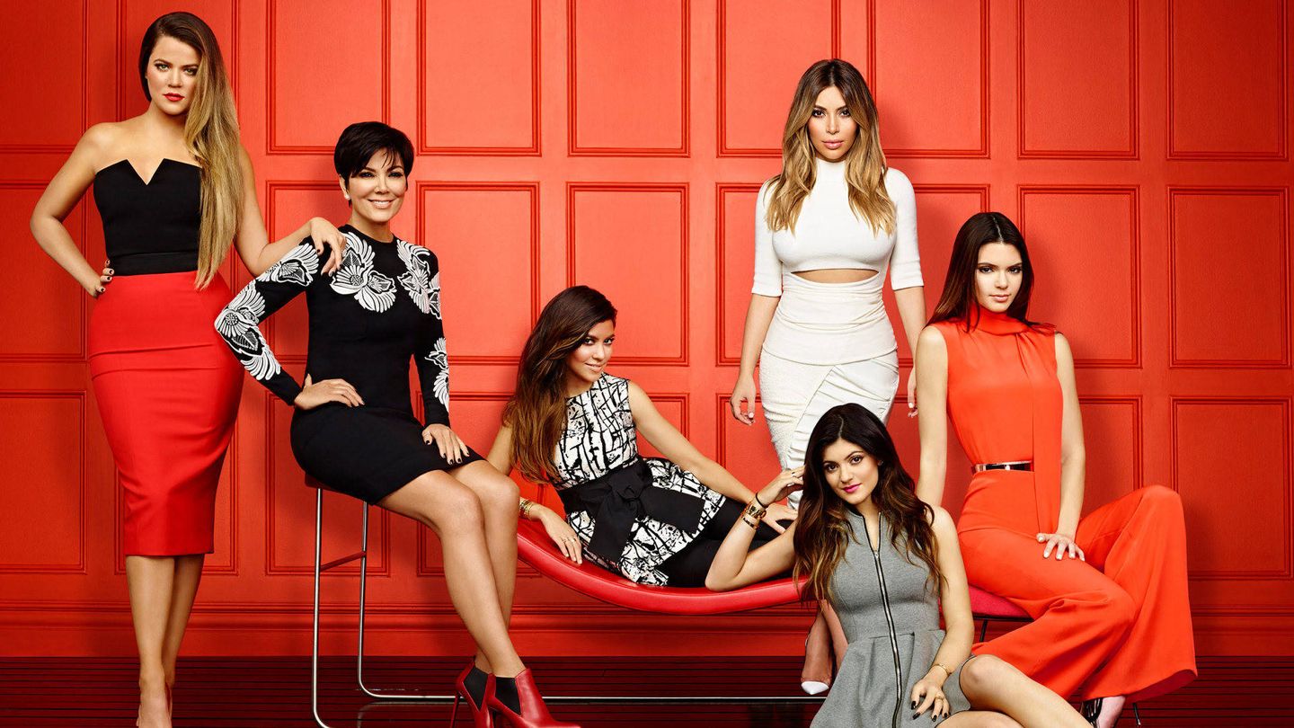 Las Kardashian en una foto promocional de su reality show. (E!)