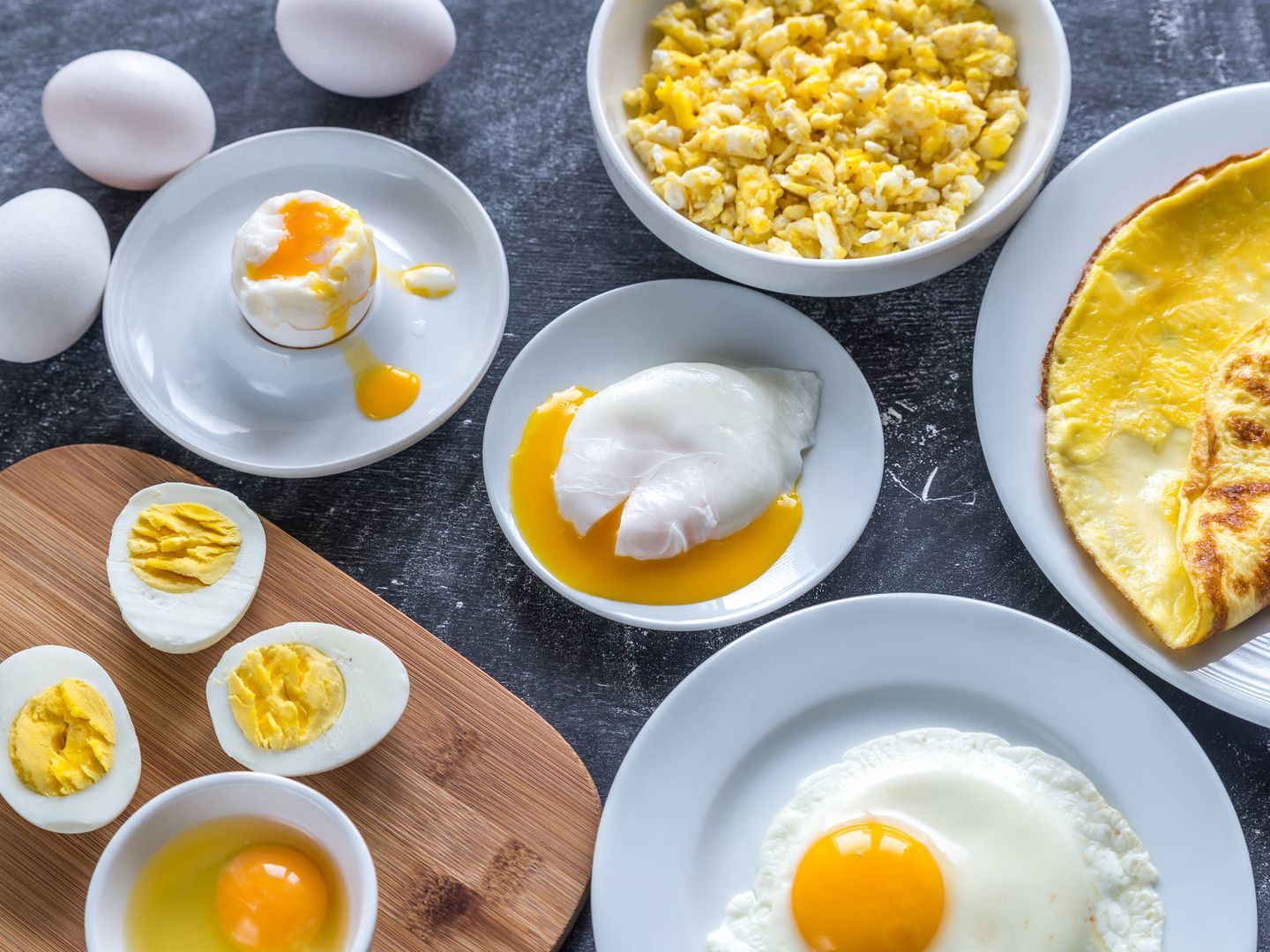 Los huevos, en todas sus variedades, son básicos en la dieta keto