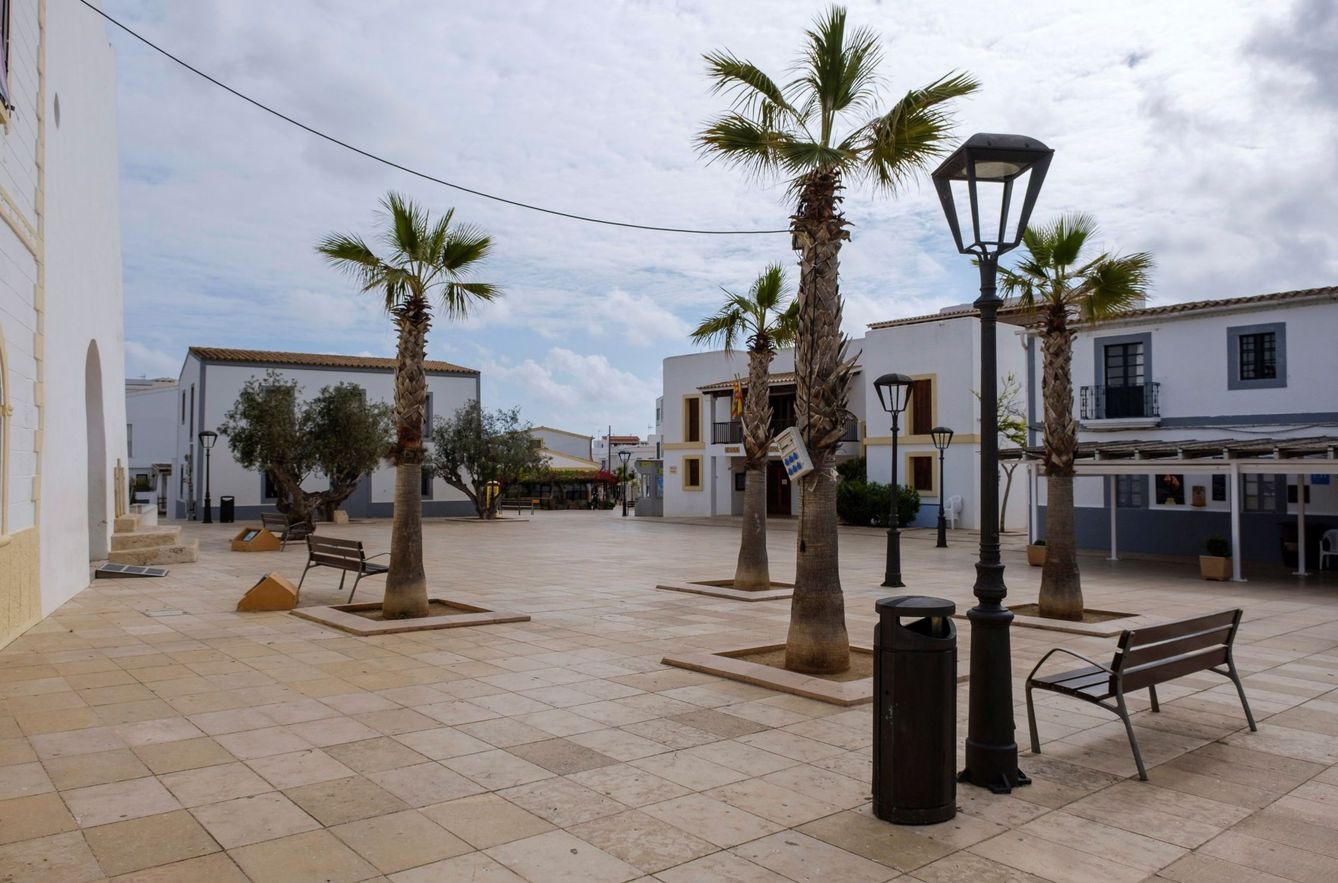 Vista del núcleo turístico de Sant Francesc, en Formentera. (EFE)