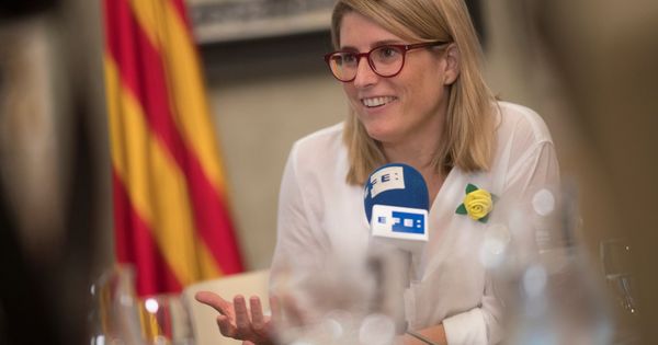 Foto: La 'consellera' de Presidencia y portavoz del Govern, Elsa Artadi. (EFE)