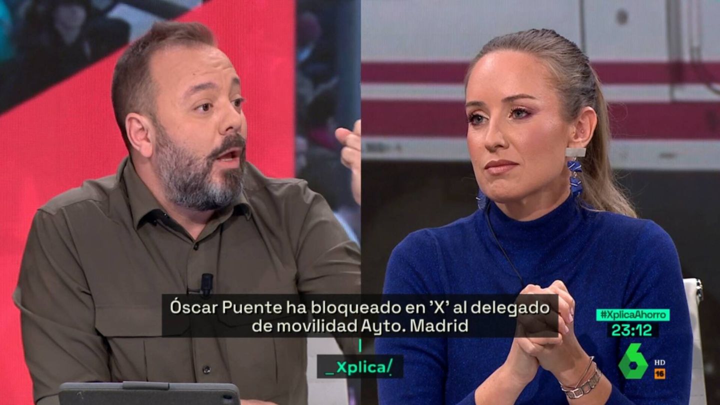 Antonio Maestre y Melisa Rodríguez, en 'La Sexta Xplica'. (Atresmedia)
