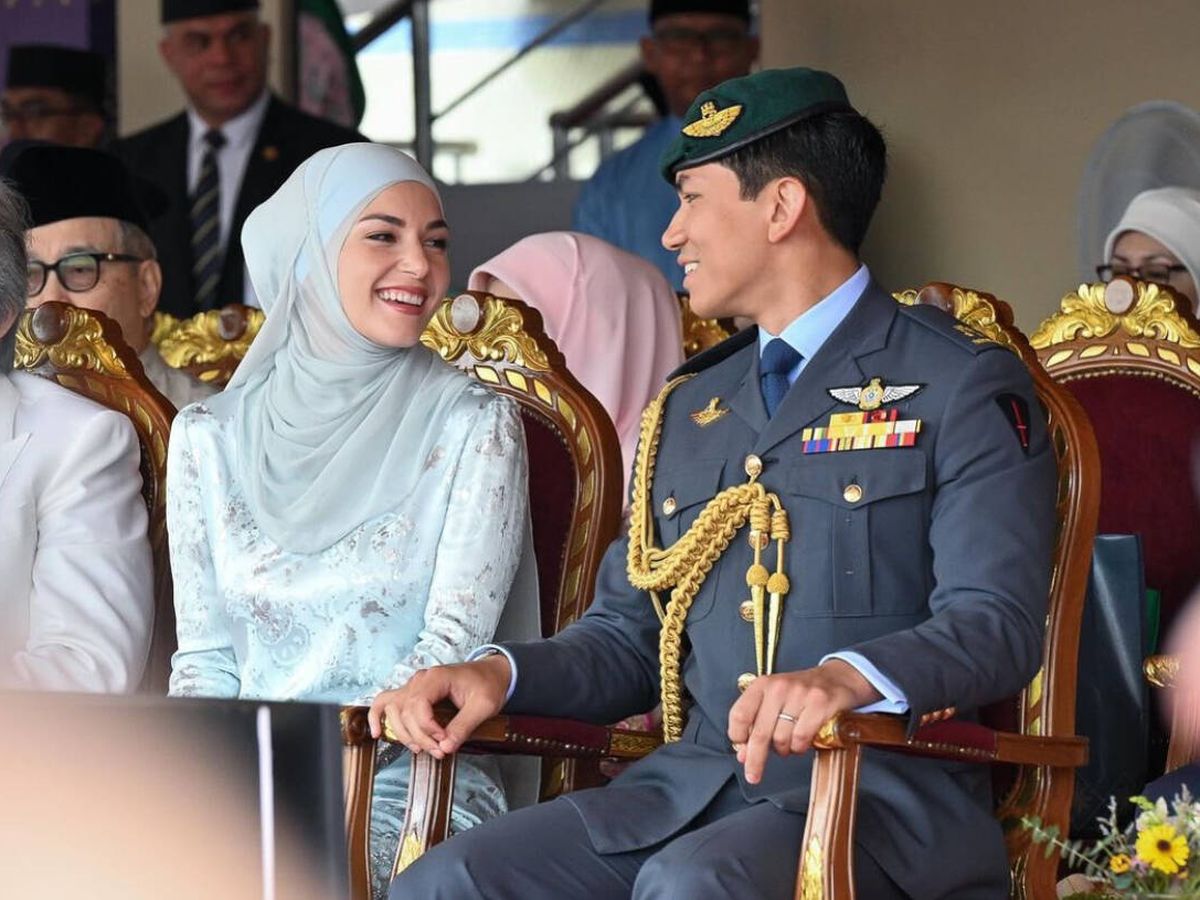 Foto: Los príncipes Abdul Mateen y Anisha Rosnah de Brunéi. (Instagram/@tmski)